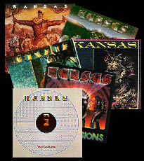 Montage of album covers 1974-1982